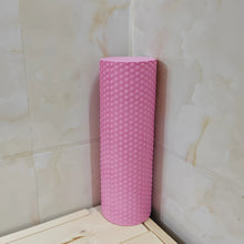 Charger l'image dans la galerie, Yoga Roller round EVA Foam Cylinder Hexagonal Roller for Pilates Exercise Enhanced Home Workouts Diameter 9.5Cm Length 29.7Cm