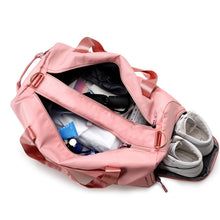 Charger l'image dans la galerie, Fitness Sports Travel Bag Waterproof Duffel Weekender Bag for Women and Men Swim Gym Sholder Bag