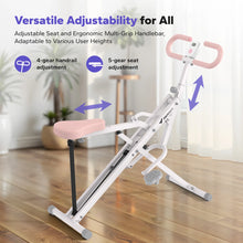 Charger l'image dans la galerie, Squat Assist Trainer Foldable Squat Rider Machine for Glutes and Quads with 3 Tension Bands