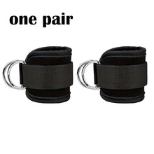 Charger l'image dans la galerie, Ankle Resistance Bands with Cuffs for Women & Men - 3-Level Adjustable Leg & Glute Workout Equipment, Portable Home Gym Exercise Bands for Kickbacks, Hip Thrusts, Yoga, Strength Training