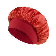 Charger l'image dans la galerie, La Couronne de Soie - Bonnet de Nuit en Satin pour Femme – Le Secret pour des cheveux éclatants au Réveil.