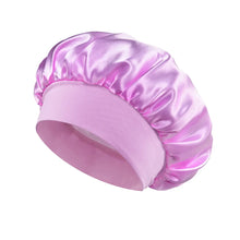 Charger l'image dans la galerie, La Couronne de Soie - Bonnet de Nuit en Satin pour Femme – Le Secret pour des cheveux éclatants au Réveil.