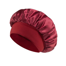 Charger l'image dans la galerie, La Couronne de Soie - Bonnet de Nuit en Satin pour Femme – Le Secret pour des cheveux éclatants au Réveil.