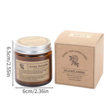 Charger l'image dans la galerie, AROMA-Bougie parfumée sans fumée, bougies artisanales en cire de soja.