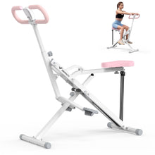 Charger l'image dans la galerie, Squat Assist Trainer Foldable Squat Rider Machine for Glutes and Quads with 3 Tension Bands