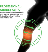 Charger l'image dans la galerie, Knee Brace for Women & Men - Knee Compression Sleeve for Knee Pain, Knee Support. Knee Brace for Meniscus Tear, ACL, and Arthritis with Side Stabilizers & Gel Pads. 5 Sizes Single Pack
