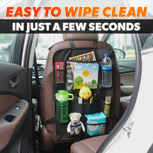 Charger l'image dans la galerie, 2 Pcs Hanging Seat Organizer for Backseat with 9 Large Pockets | Back Seat Car Organizer 2 Pack, 23.4X16", Clear Tablet Slot, Adjustable Straps, Water-Resistant Polyester, Tool-Free Install