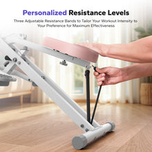 Charger l'image dans la galerie, Squat Assist Trainer Foldable Squat Rider Machine for Glutes and Quads with 3 Tension Bands
