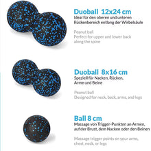 Charger l'image dans la galerie, 5Pcs Yoga Massage Foam Rollers Fascia Balls Yoga Column EPP High Density Fitness Roller &Ball Leg Back Neck Massager Pain Relief
