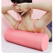 Charger l'image dans la galerie, Yoga Roller round EVA Foam Cylinder Hexagonal Roller for Pilates Exercise Enhanced Home Workouts Diameter 9.5Cm Length 29.7Cm
