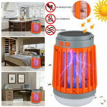 Charger l'image dans la galerie, Solar USB Mosquito Killer Light Electronic Fly Bug Insect Zapper Trap Pest Lamp
