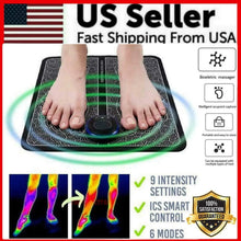 Charger l'image dans la galerie, EMS Foot Massager Leg Reshaping Electric Deep Kneading Muscle Pain Relax Machine
