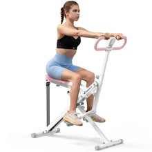 Charger l'image dans la galerie, Squat Assist Trainer Foldable Squat Rider Machine for Glutes and Quads with 3 Tension Bands
