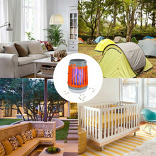 Charger l'image dans la galerie, Solar USB Mosquito Killer Light Electronic Fly Bug Insect Zapper Trap Pest Lamp

