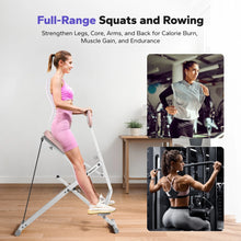 Charger l'image dans la galerie, Squat Assist Trainer Foldable Squat Rider Machine for Glutes and Quads with 3 Tension Bands

