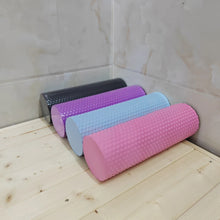 Charger l'image dans la galerie, Yoga Roller round EVA Foam Cylinder Hexagonal Roller for Pilates Exercise Enhanced Home Workouts Diameter 9.5Cm Length 29.7Cm
