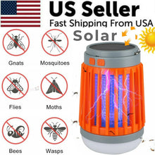 Charger l'image dans la galerie, Solar USB Mosquito Killer Light Electronic Fly Bug Insect Zapper Trap Pest Lamp
