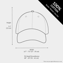 Charger l'image dans la galerie, Cotton Baseball Cap Dad Hat – Washed Low Profile Adjustable Hat for Men Women Casual Outdoor Running Golf
