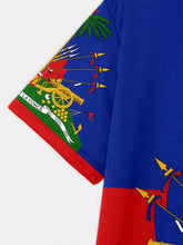 Charger l'image dans la galerie, CHARM- T-shirt unisexe inspiré du drapeau haïtien.
