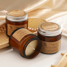 Charger l&#39;image dans la galerie, AROMA-Bougie parfumée sans fumée,  bougies artisanales en cire de soja.
