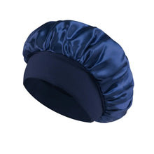 Charger l'image dans la galerie, La Couronne de Soie - Bonnet de Nuit en Satin pour Femme – Le Secret pour des cheveux éclatants au Réveil.
