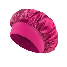 Charger l'image dans la galerie, La Couronne de Soie - Bonnet de Nuit en Satin pour Femme – Le Secret pour des cheveux éclatants au Réveil.
