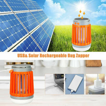 Charger l'image dans la galerie, Solar USB Mosquito Killer Light Electronic Fly Bug Insect Zapper Trap Pest Lamp
