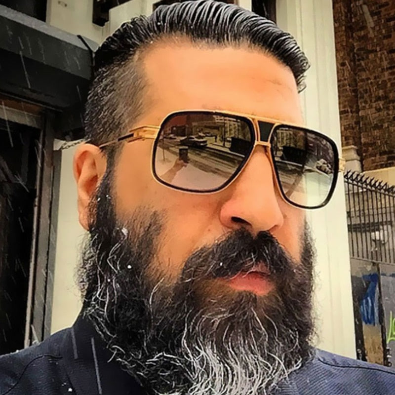 Heritage Luxe - Lunettes de soleil de luxe Vintage Unisexes.